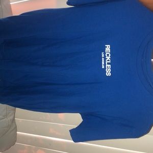 Young and reckless shirt, nice cotton fabric